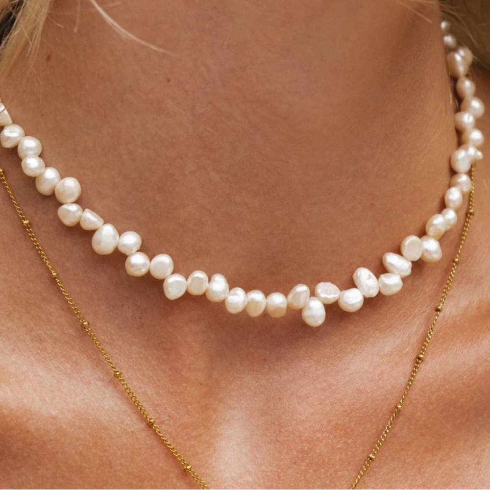 Atolea Pearl Sunseeker Choker Necklace